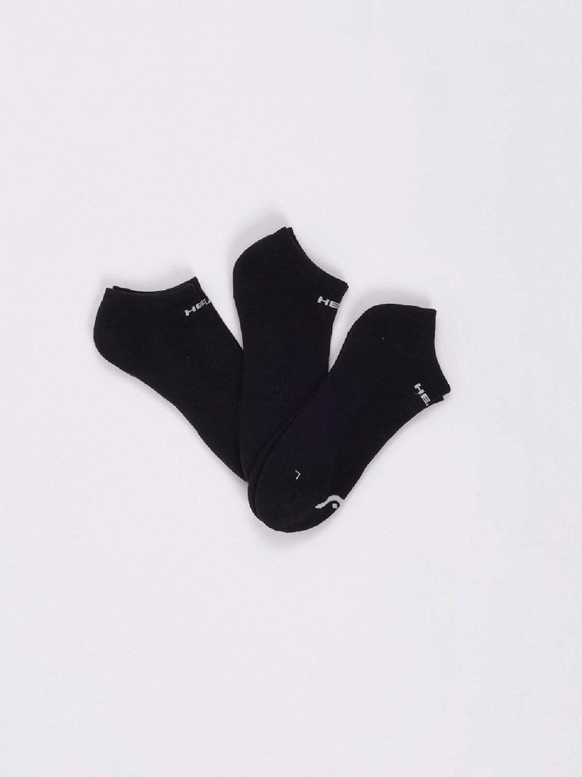 CALCETÍN UNISEX HEAD PACK X6 INVISIBLE NEGRO - 3