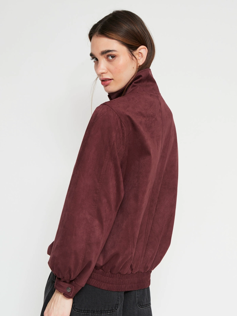 CHAQUETA MUJER BARBADOS BOMBER SUEDE - 2