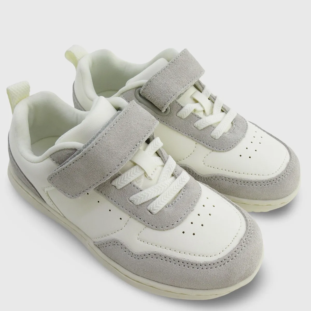 ZAPATILLAS ERGONÓMICAS NIÑA HARVEST BLANCO DERGO CUERO - 2