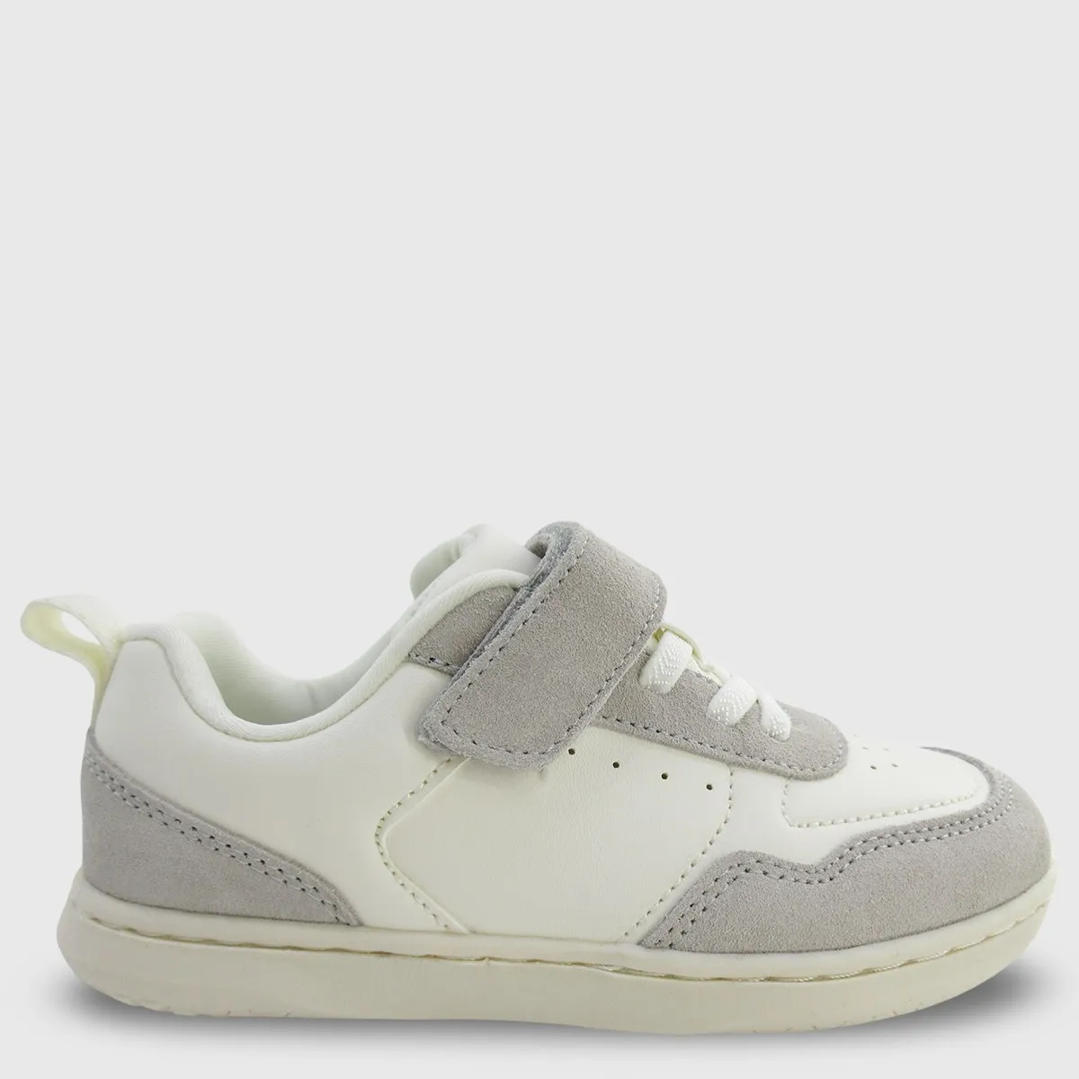 ZAPATILLAS ERGONÓMICAS NIÑA HARVEST BLANCO DERGO CUERO - 1