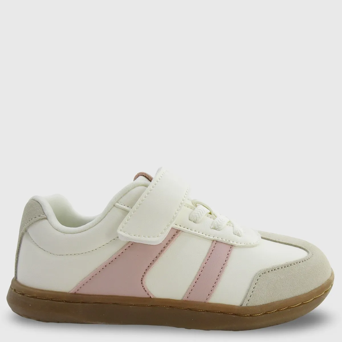 ZAPATILLAS ERGONÓMICAS NIÑO HARVEST BLANCO TEBARE CUERO - 1