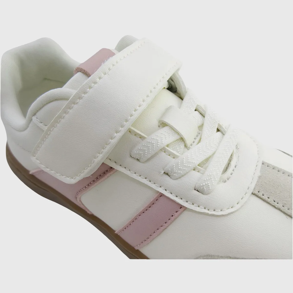 ZAPATILLAS ERGONÓMICAS NIÑO HARVEST BLANCO TEBARE CUERO - 5