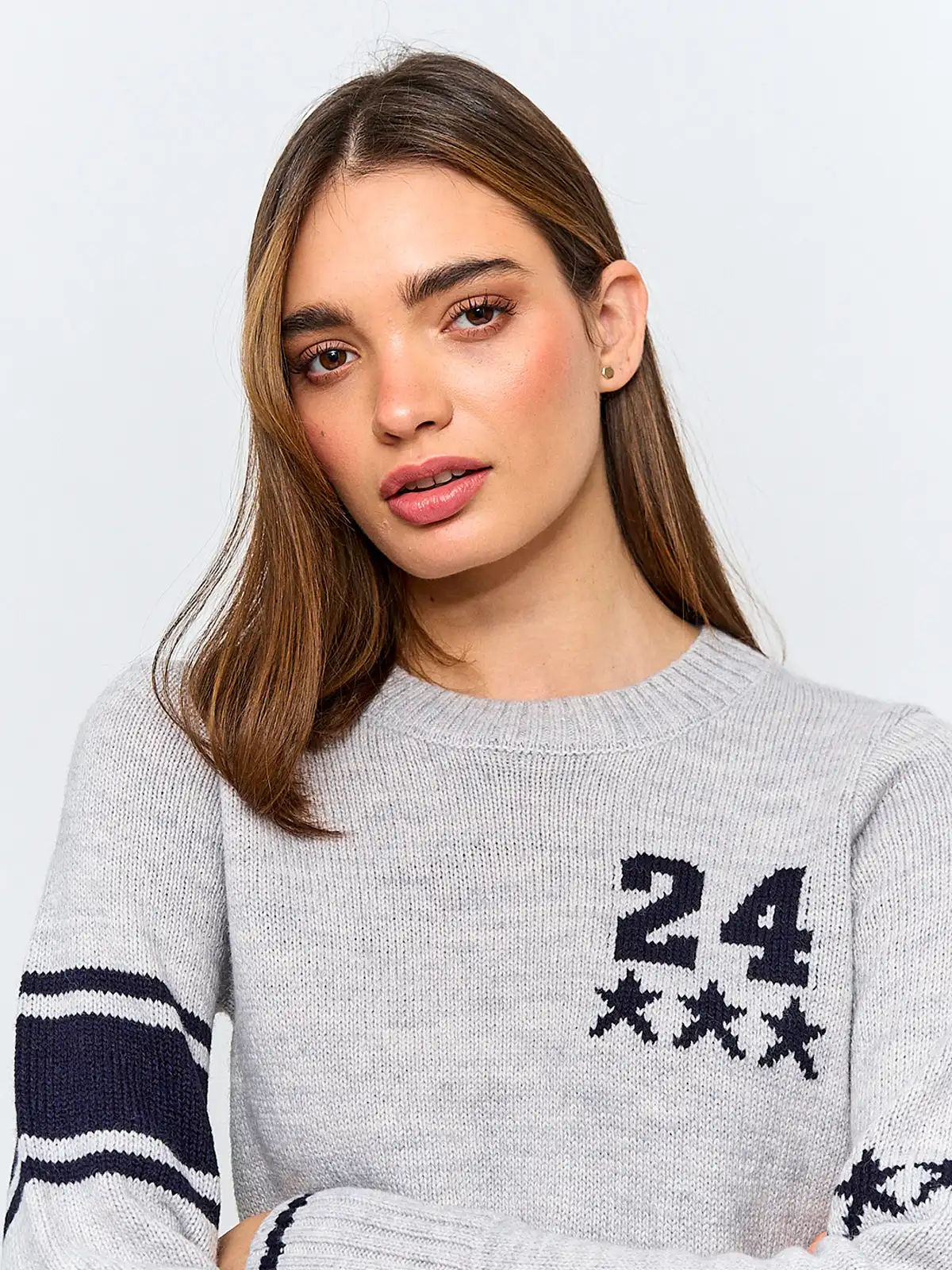 SWEATER MUJER INDEX MANGA LARGA NÚMERO - 3