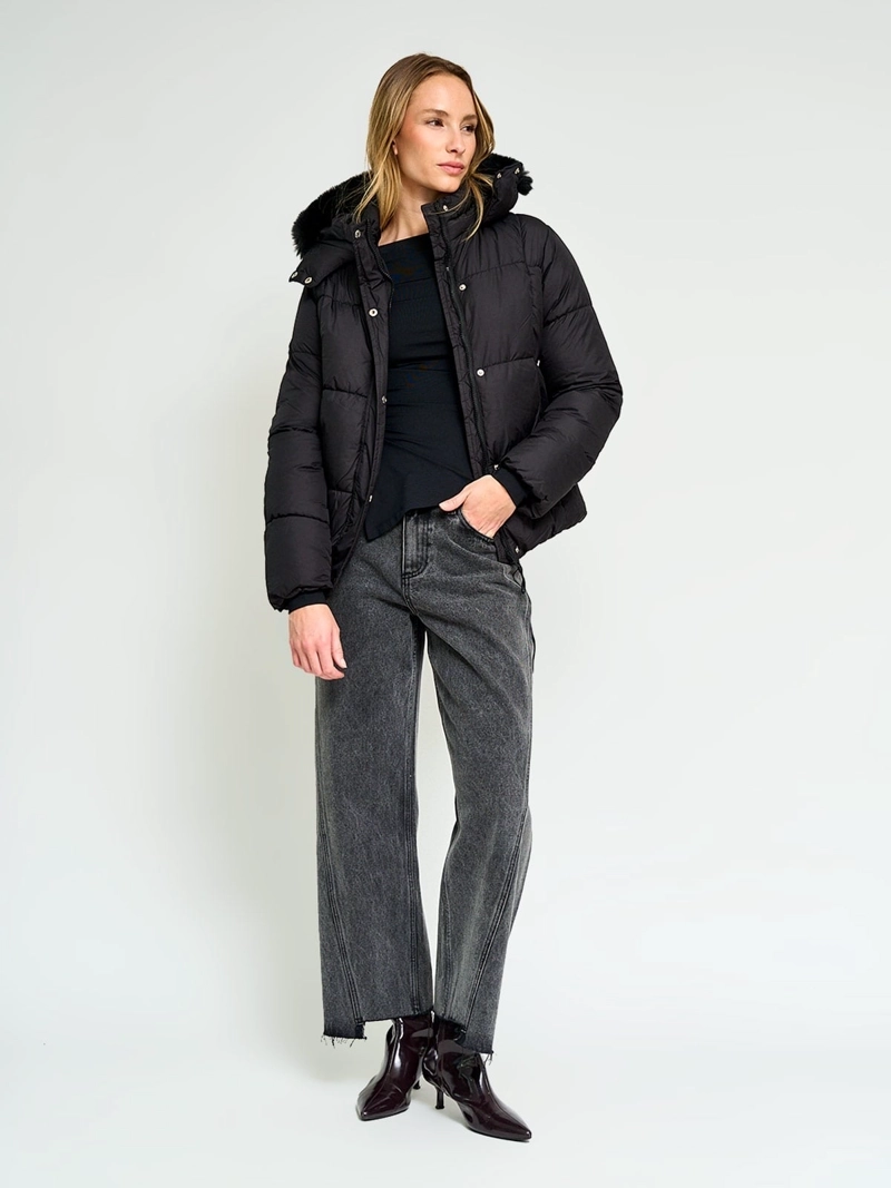PARKA MUJER INDEX PUFFA CORTA PELOS - 4