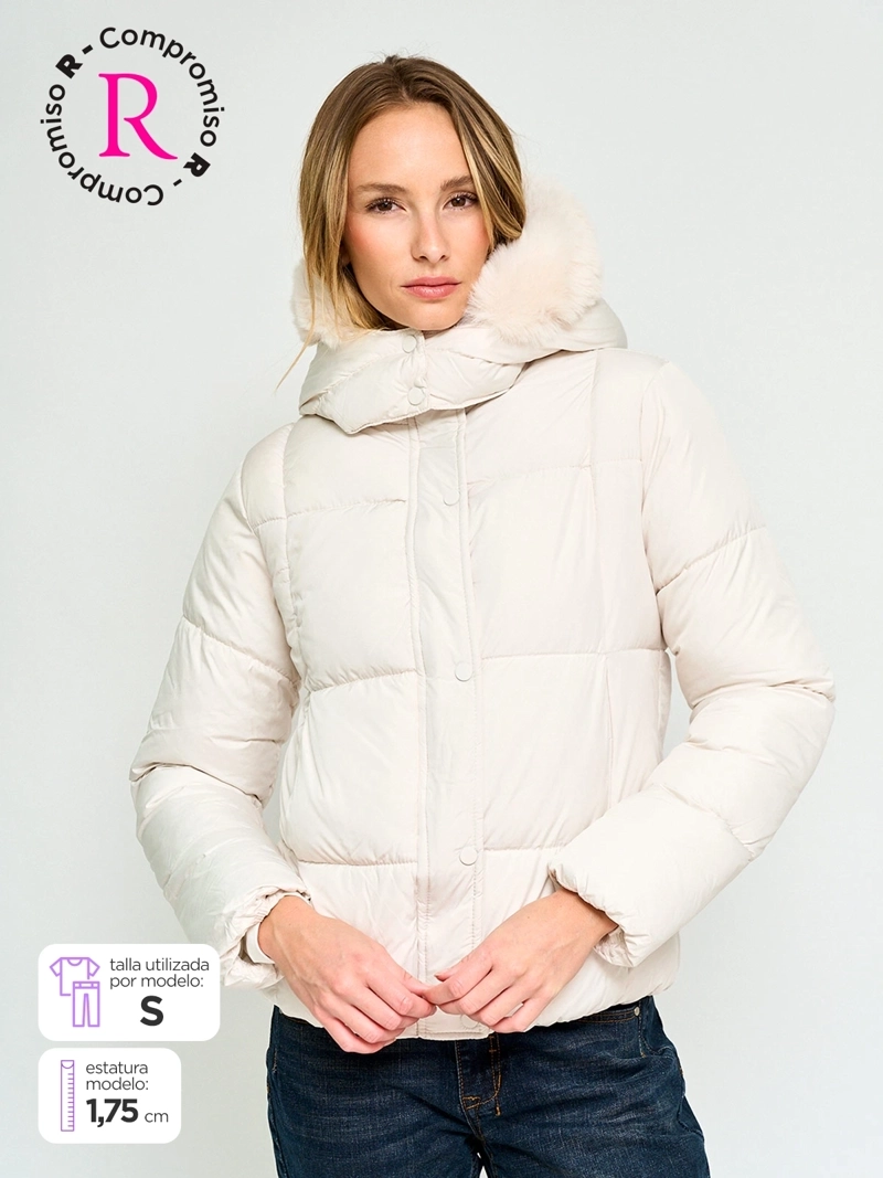 PARKA MUJER INDEX PUFFA CORTA PELOS