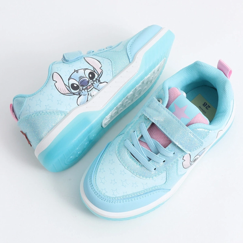 ZAPATILLAS NIÑA LILO Y STICH CELESTE - 3
