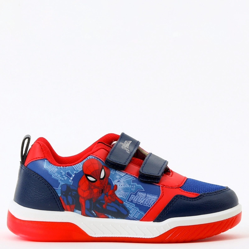 ZAPATILLAS NIÑO SPIDERMAN AZUL - 1