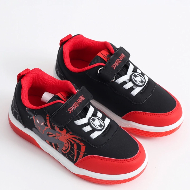 ZAPATILLAS NIÑO SPIDERMAN NEGRO - 2