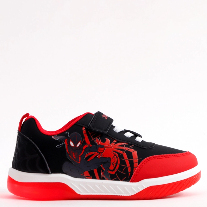 ZAPATILLAS NIÑO SPIDERMAN NEGRO - 1