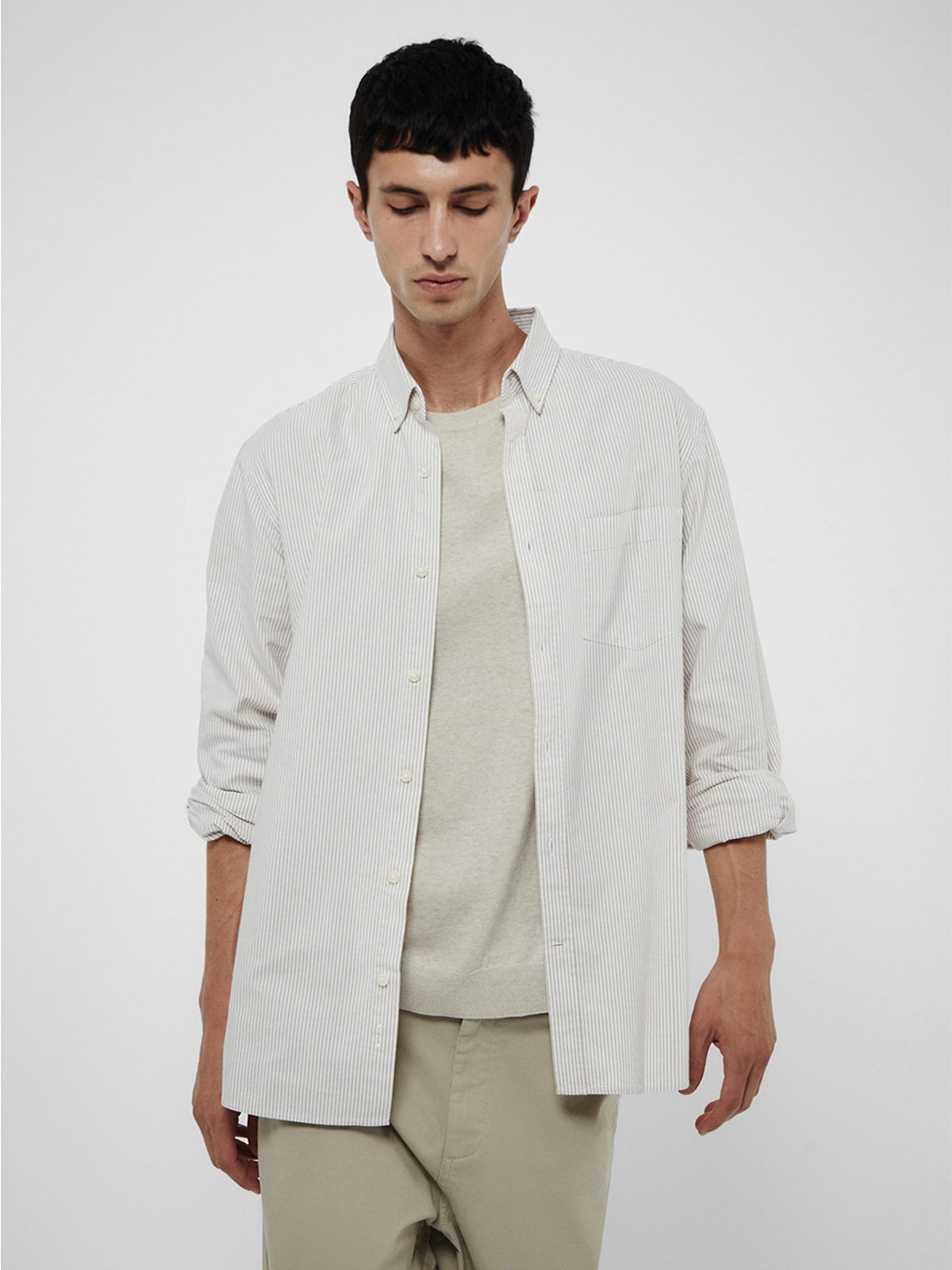 CAMISA MANGA CORTA HOMBRE SFERA - 1