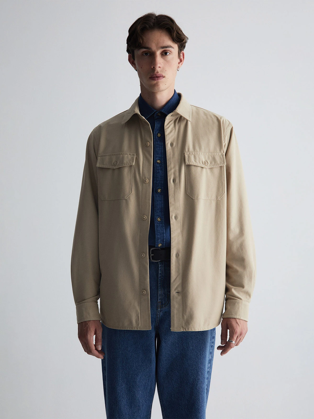 CAMISA MANGA CORTA HOMBRE SFERA - 1