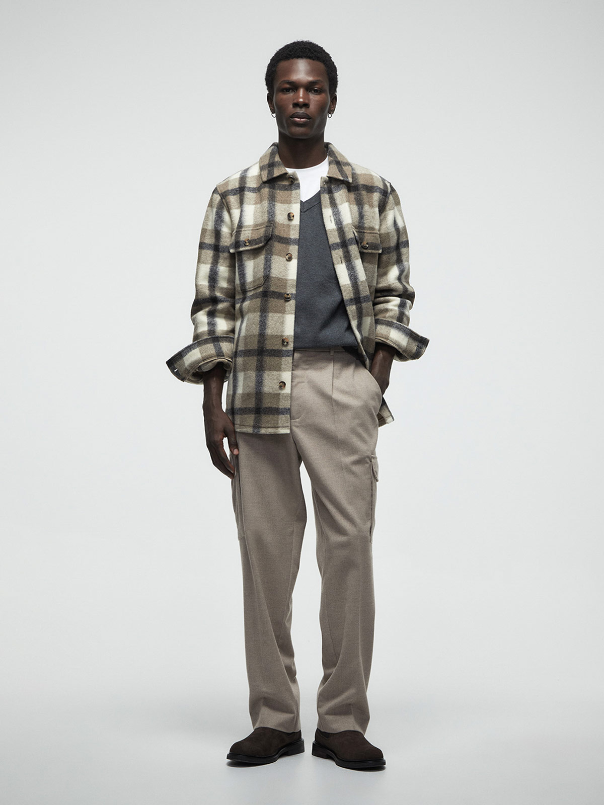 CAMISA MANGA LARGA HOMBRE SFERA - 4
