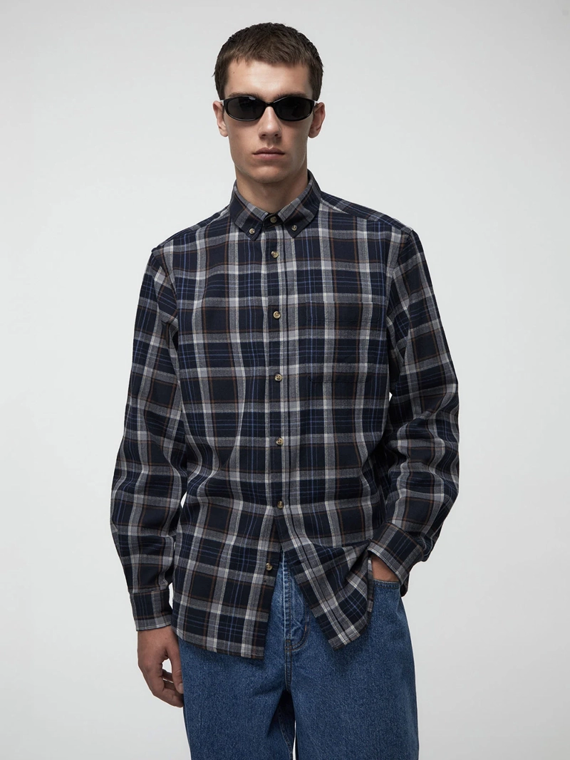 CAMISA MANGA LARGA HOMBRE SFERA - 1