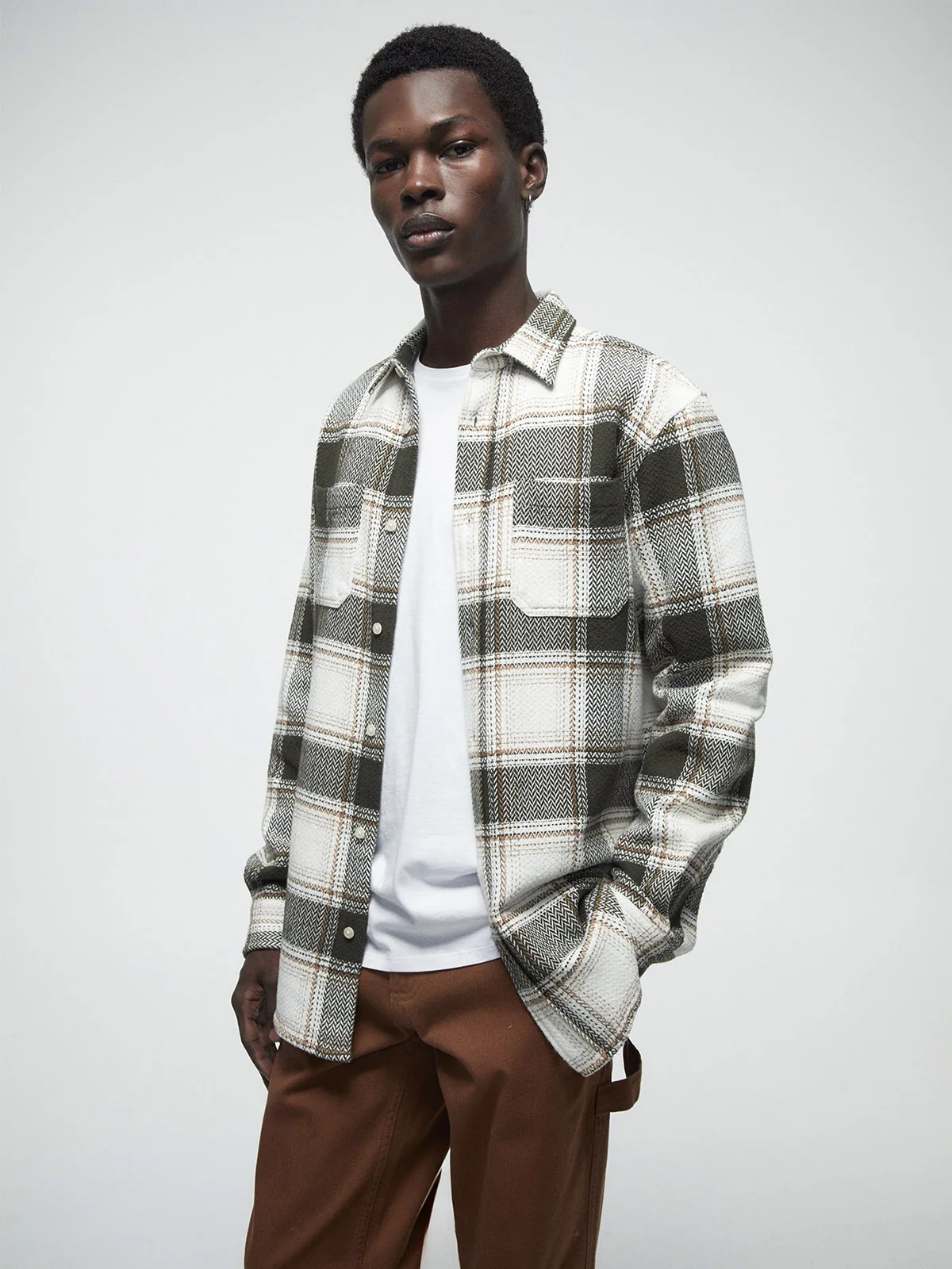 CAMISA MANGA CORTA HOMBRE SFERA - 1