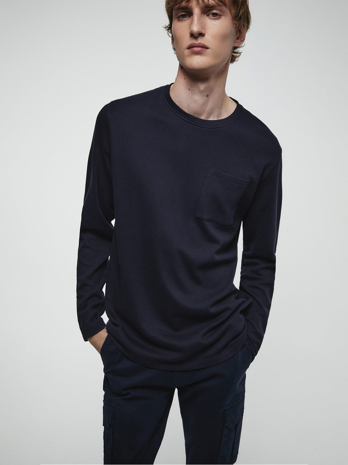 POLERA MANGA CORTA HOMBRE SFERA REGULAR - 1
