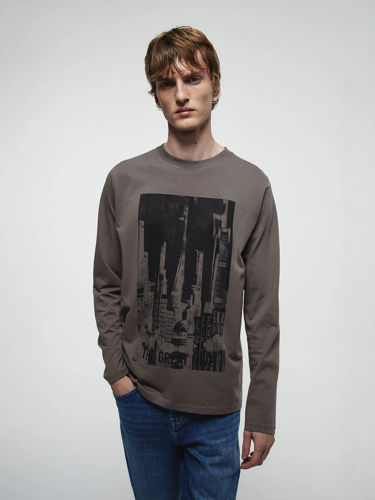 POLERA MANGA CORTA HOMBRE SFERA REGULAR - 1