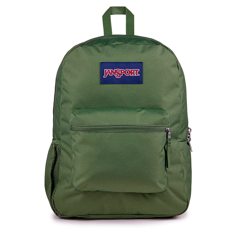 MOCHILA JANSPORT CROSS TOWN VERDE - 1
