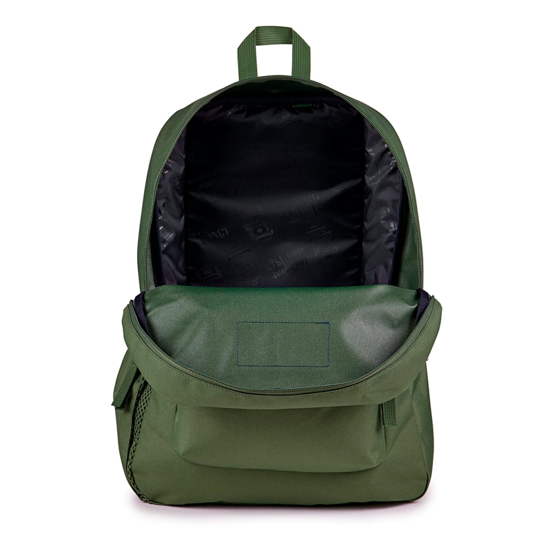 MOCHILA JANSPORT CROSS TOWN VERDE - 3