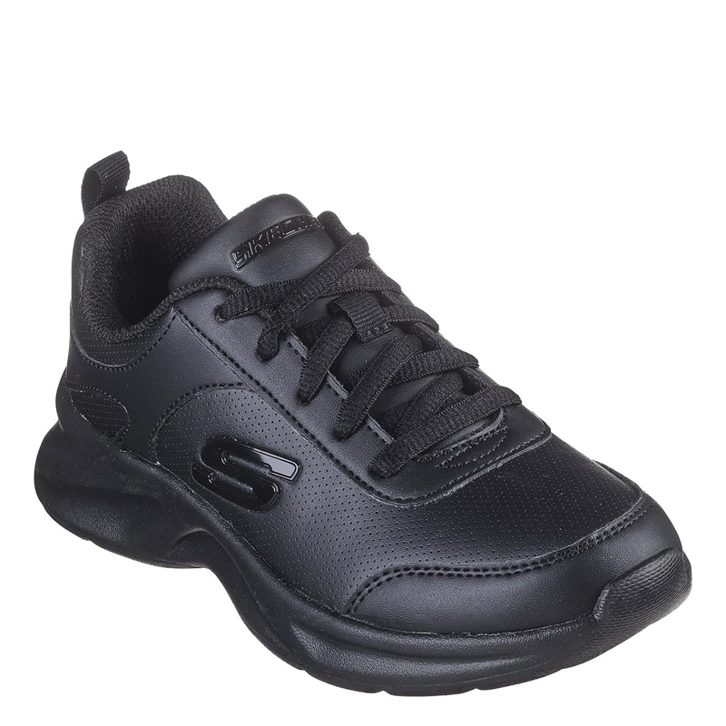 ZAPATILLAS NIÑA SKECHERS ESCOLARES NEGRO DYNAMATIC - 2