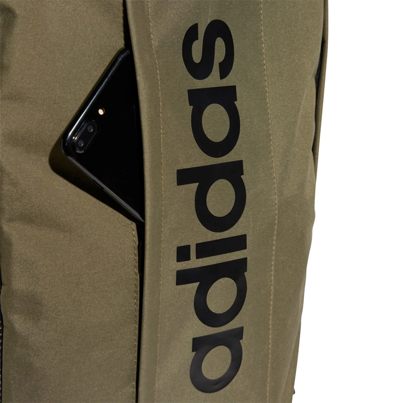 MOCHILA ADIDAS LINEAR BACKPACK OLIVA - 4
