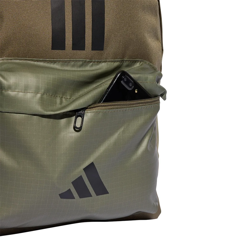 MOCHILA ADIDAS CLASIC BARS 3S OLIVA - 4