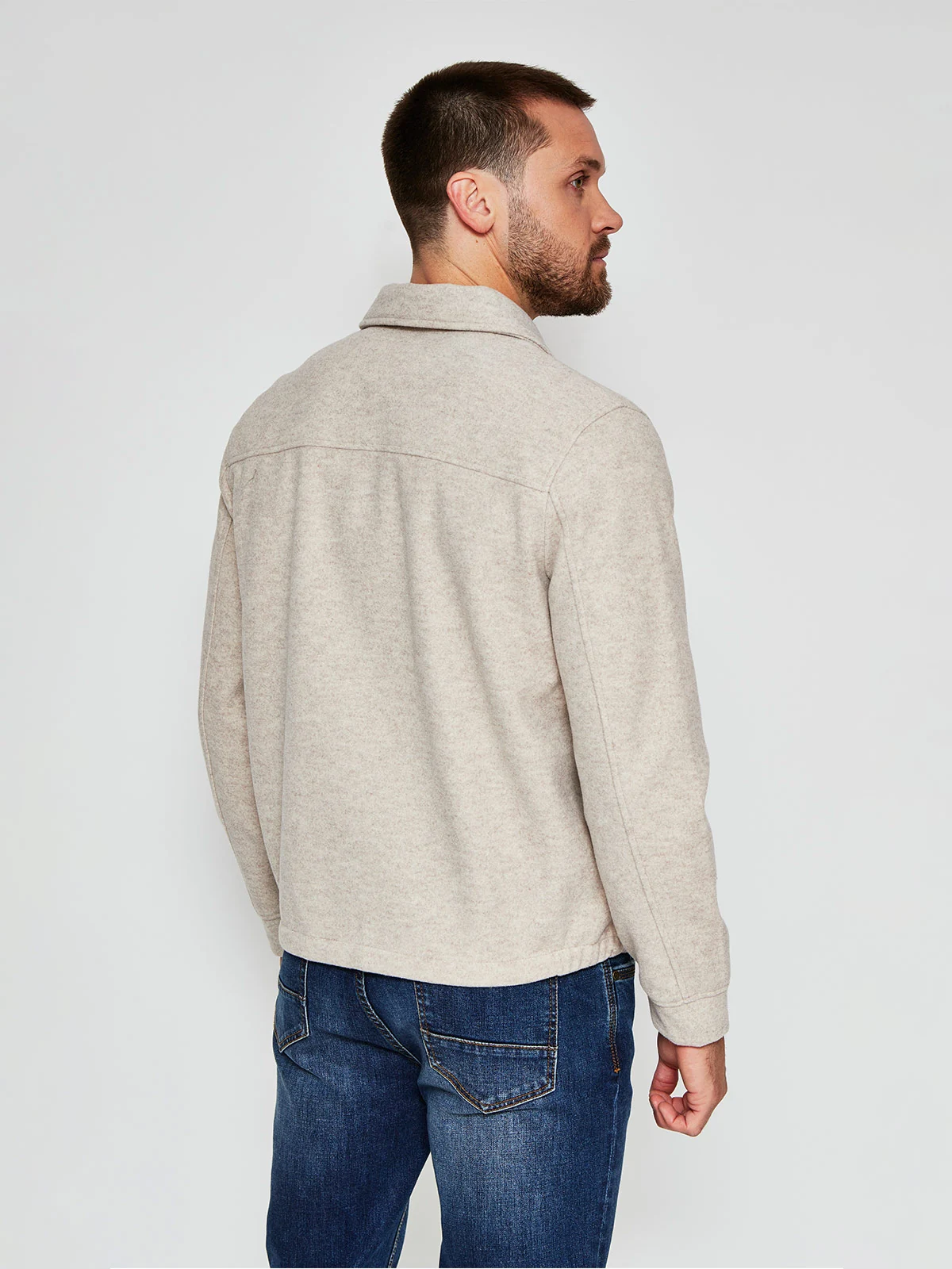 CHAQUETA HOMBRE MARQUIS LANA FULL ZIPPER - 2
