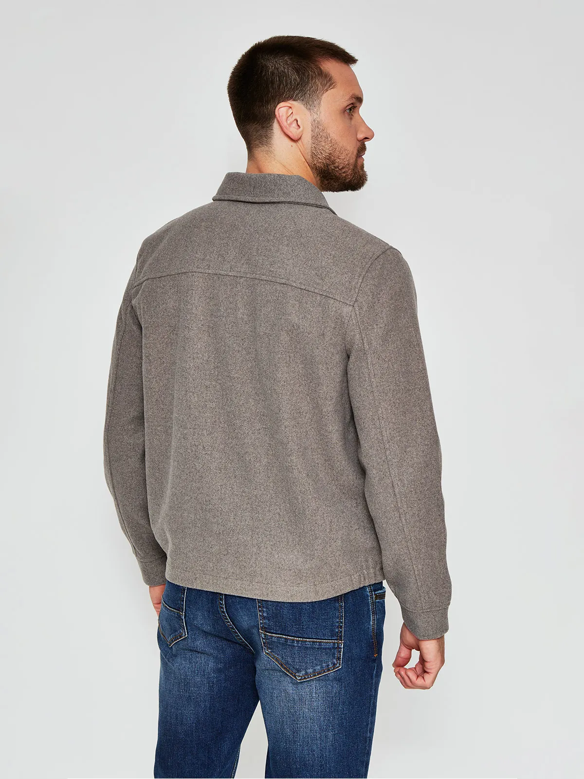 CHAQUETA HOMBRE MARQUIS LANA FULL ZIPPER - 2