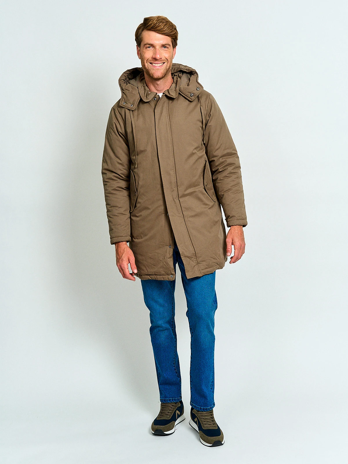 CHAQUETA HOMBRE MARQUIS ALGODÓN LARGA - 4