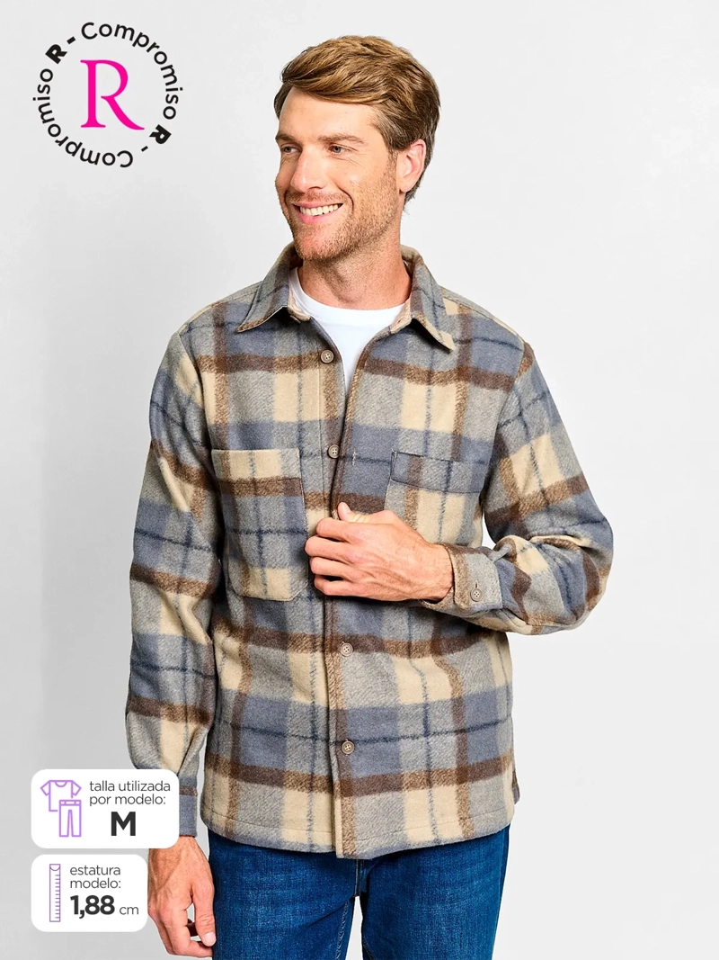 CHAQUETA HOMBRE MARQUIS CUADROS - 1