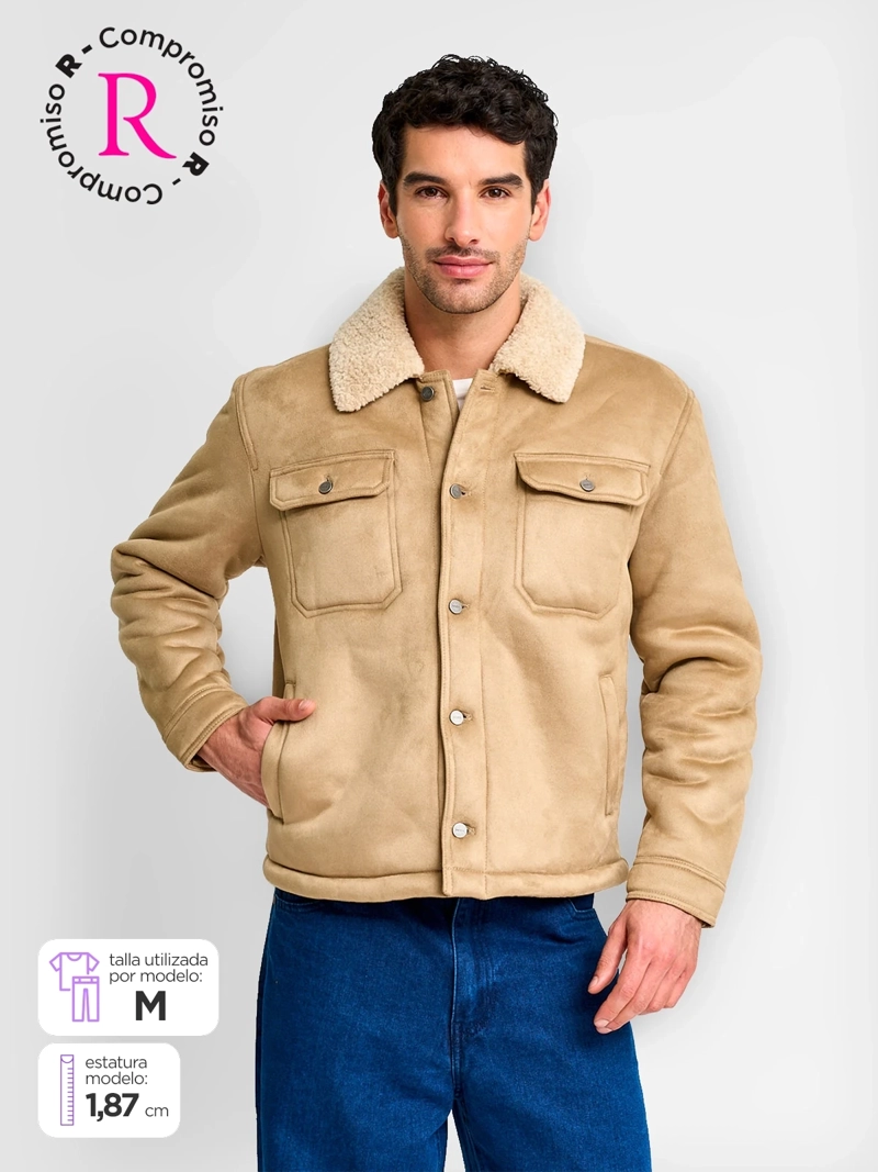 CHAQUETA HOMBRE INDEX SUEDE CHIPORRO - 1