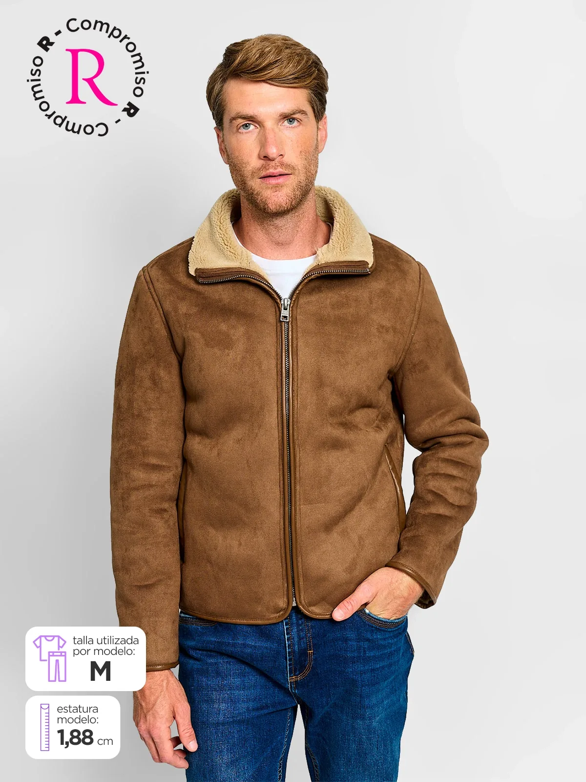 CHAQUETA HOMBRE MARQUIS SUEDE CHIPORRO - 1