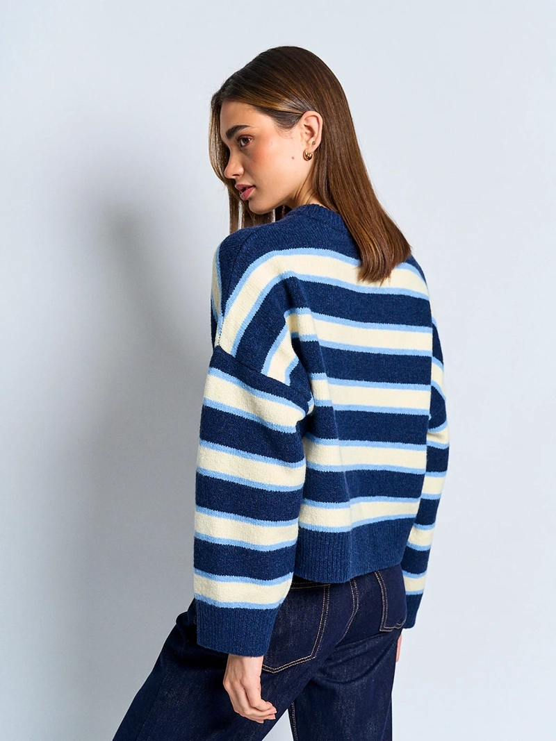 SWEATER MUJER INDEX MANGA LARGA OVERSIZE - 2