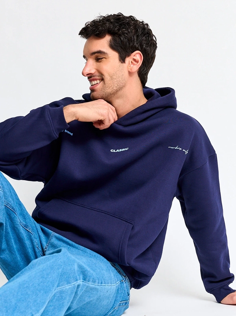 POLERÓN HOMBRE INDEX ALGODÓN HOODIE - 4