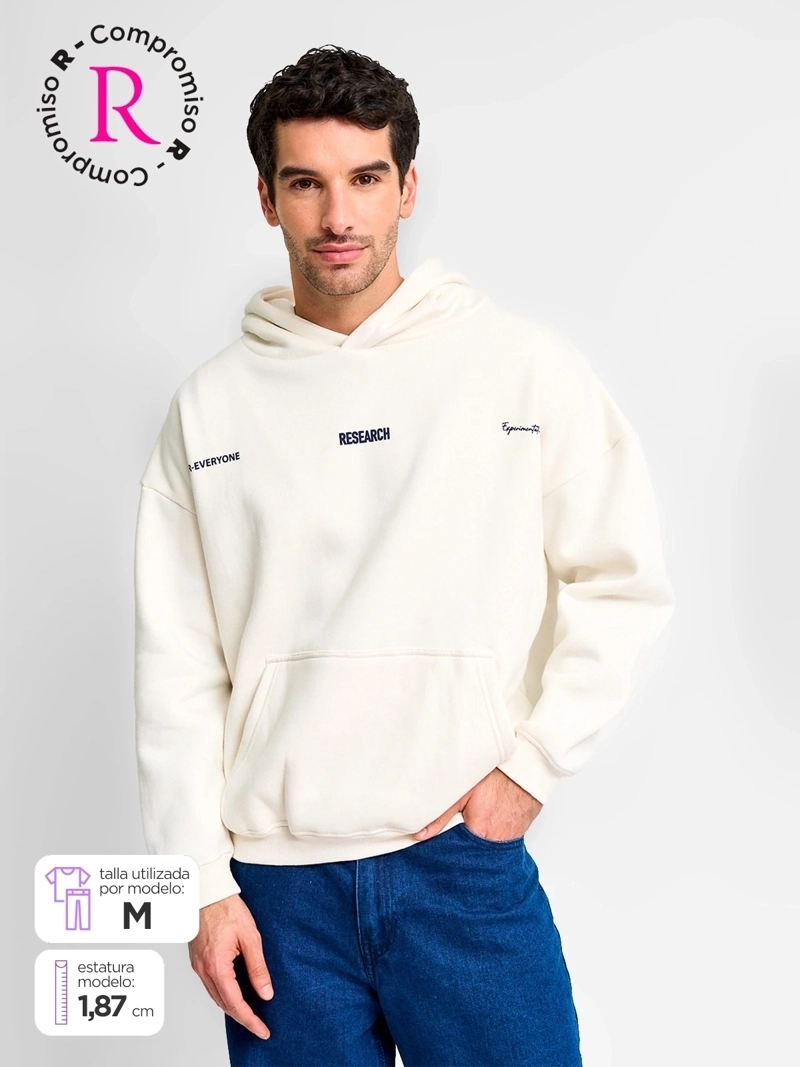 POLERÓN HOMBRE INDEX ALGODÓN HOODIE - 1