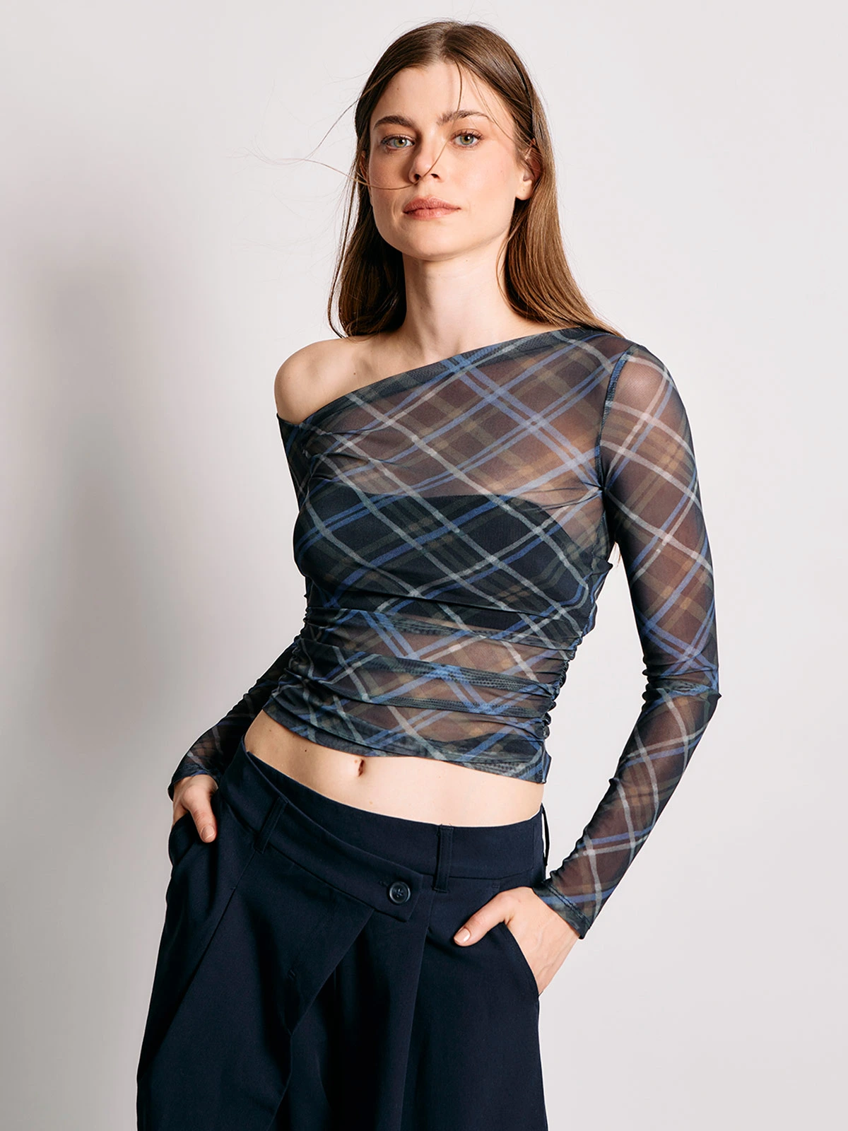 POLERA MUJER INDEX MANGA LARGA - 2