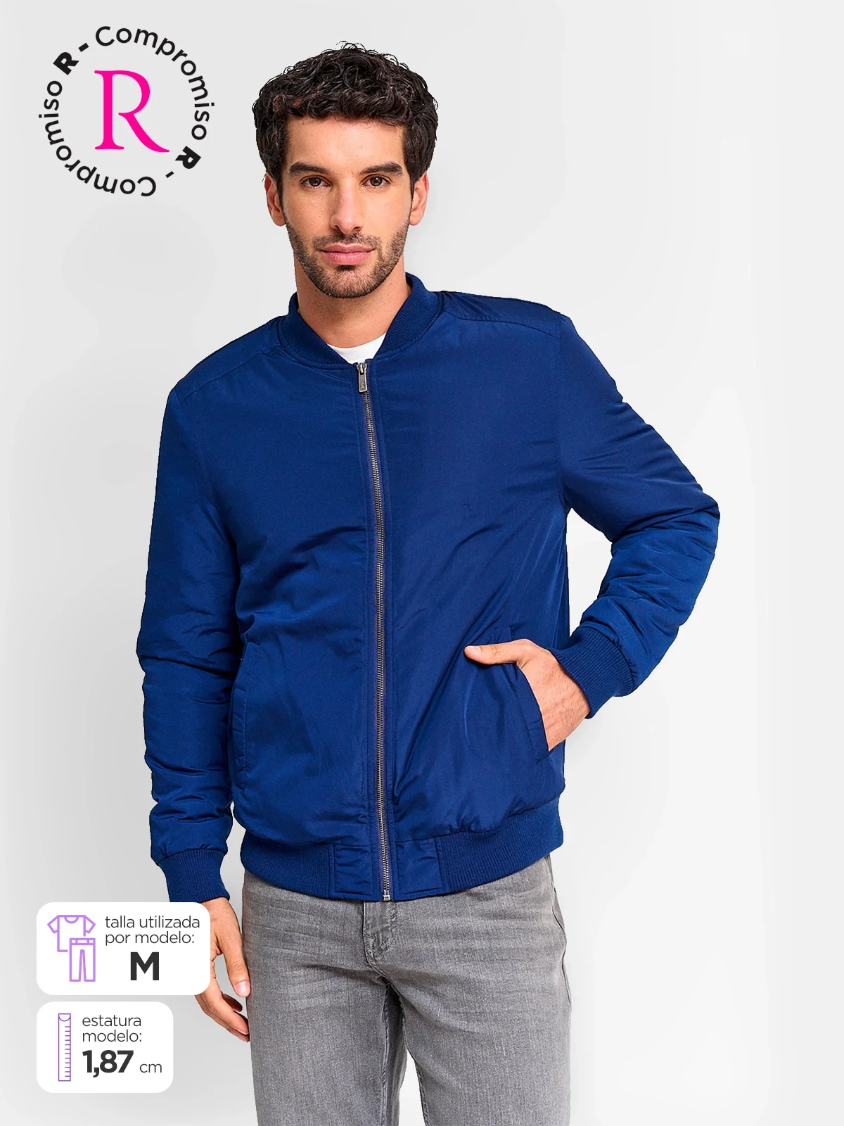 CHAQUETA HOMBRE KENNETH STEVENS ALGODÓN  - 1