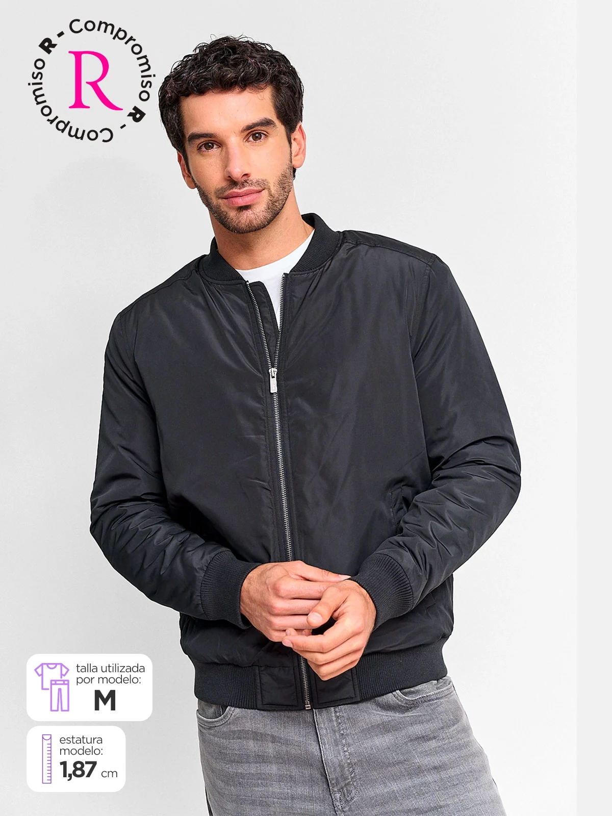 CHAQUETA HOMBRE KENNETH STEVENS ALGODÓN  - 1