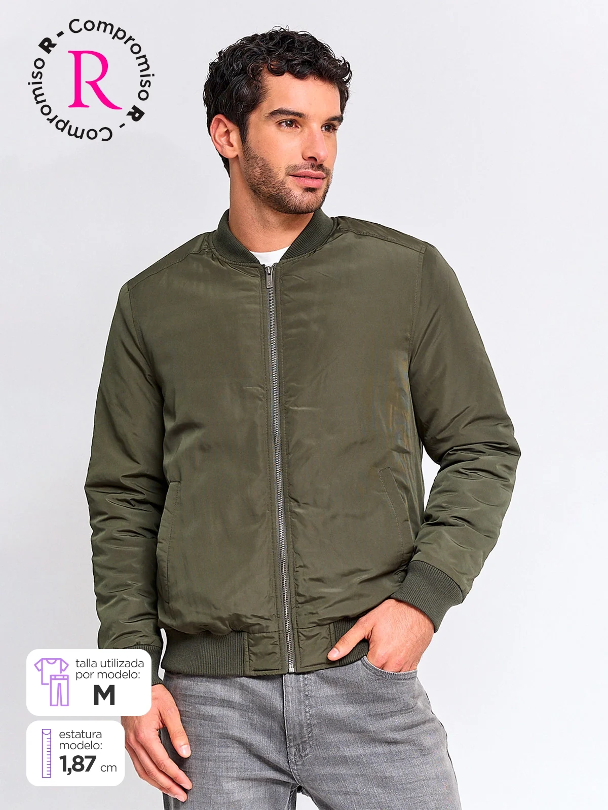 CHAQUETA HOMBRE KENNETH STEVENS ALGODÓN  - 1