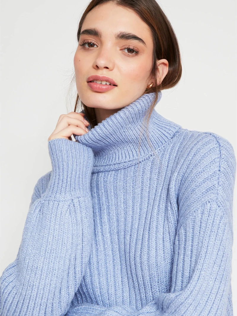 SWEATER MUJER INDEX CUELLO ALTO MANGA LARGA - 3