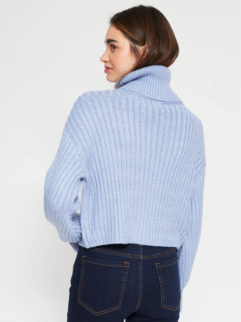 SWEATER MUJER INDEX CUELLO ALTO MANGA LARGA - 2
