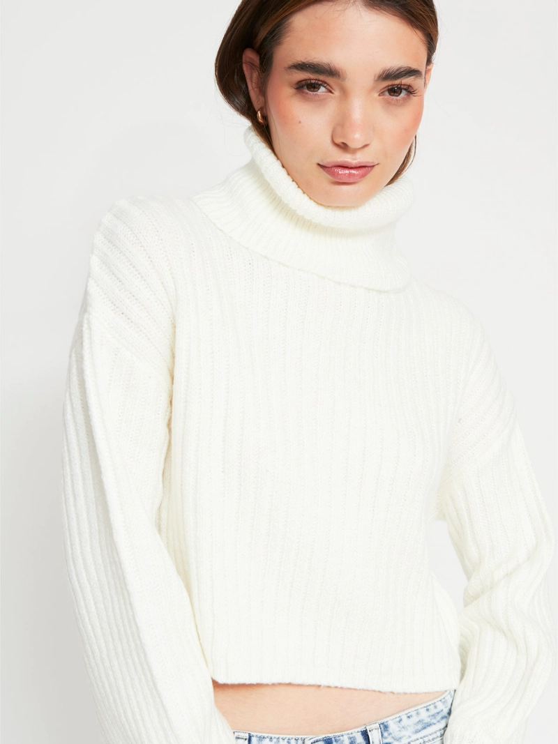 SWEATER MUJER INDEX CUELLO ALTO MANGA LARGA - 3