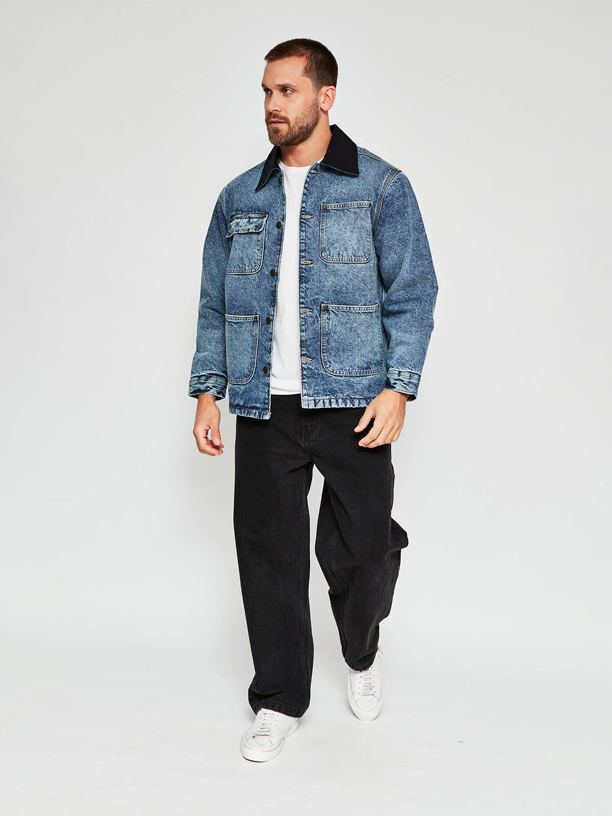 CHAQUETA HOMBRE INDEX DENIM - 4