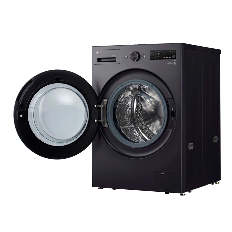 LAVADORA SECADORA CARGA FRONTAL LG WD20EGNTSPG 20KG 10KG NEGRO - 11