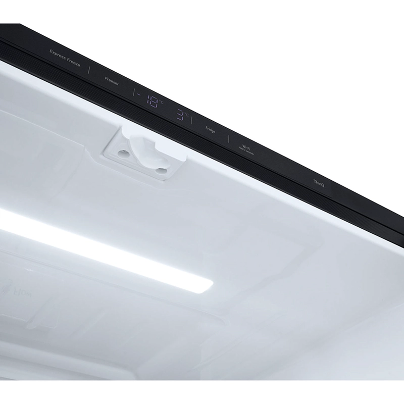 REFRIGERADOR FRENCH DOOR LG GM92SPV 624L NO FROST GRAFITO - 6