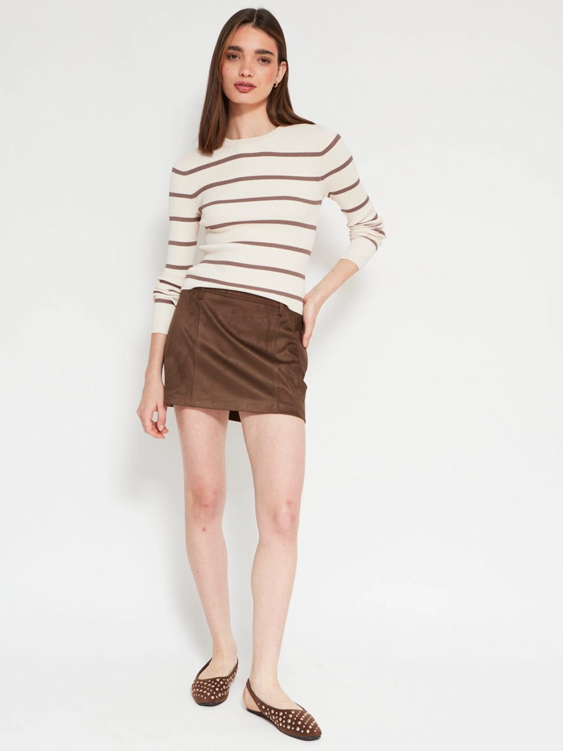 SWEATER MUJER INDEX CUELLO BOTE MANGA LARGA - 4