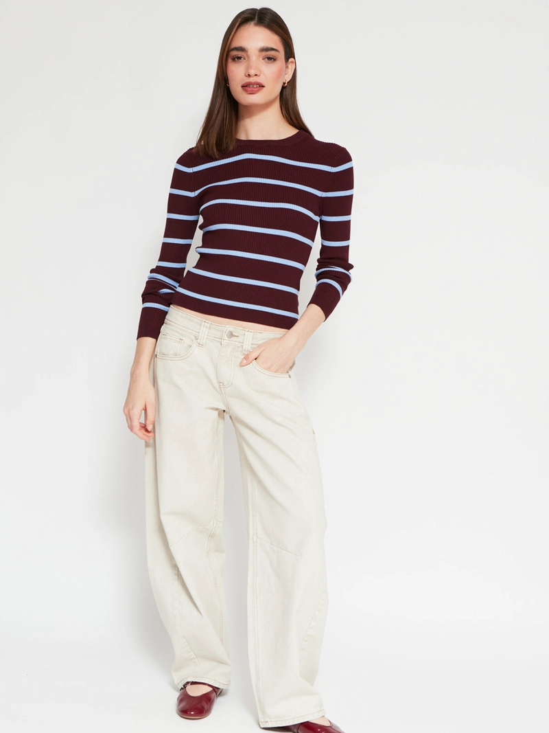 SWEATER MUJER INDEX CUELLO BOTE MANGA LARGA - 4