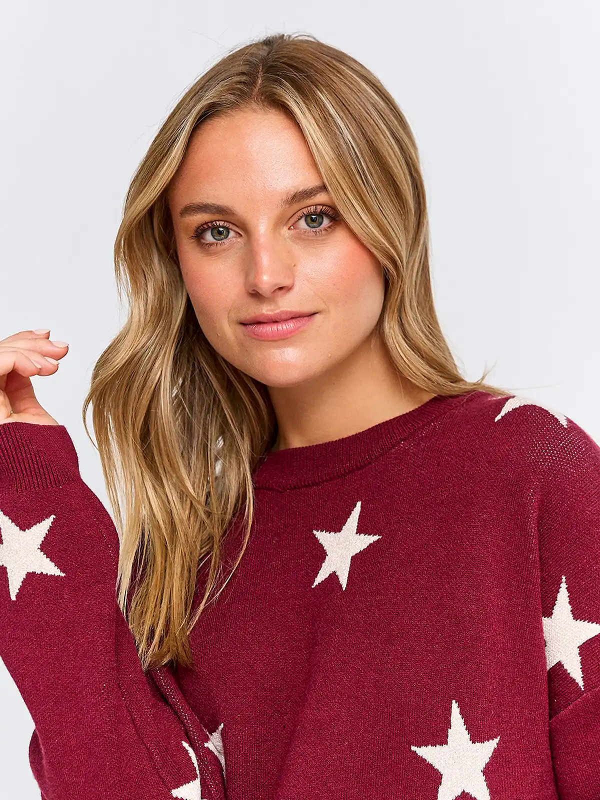 SWEATER MUJER INDEX MANGA LARGA DISEÑOS - 3