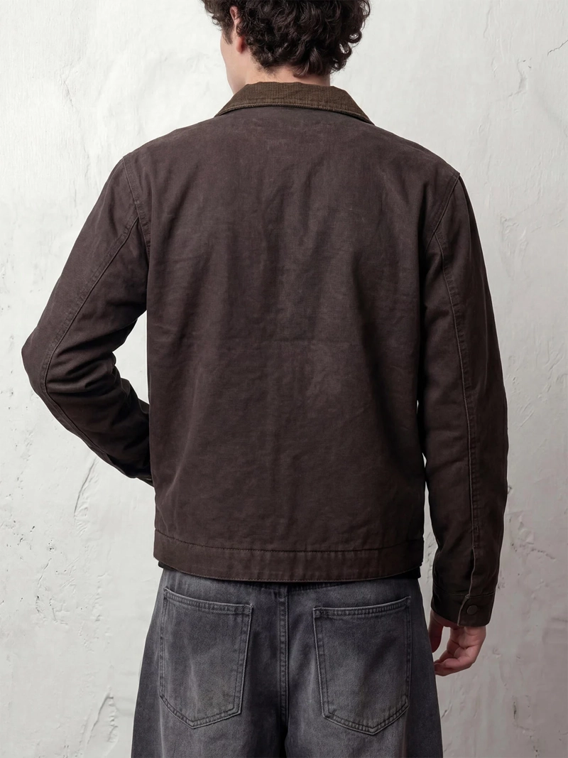 CHAQUETA HOMBRE INDEX ALGODÓN CUELLO COTELÉ - 2