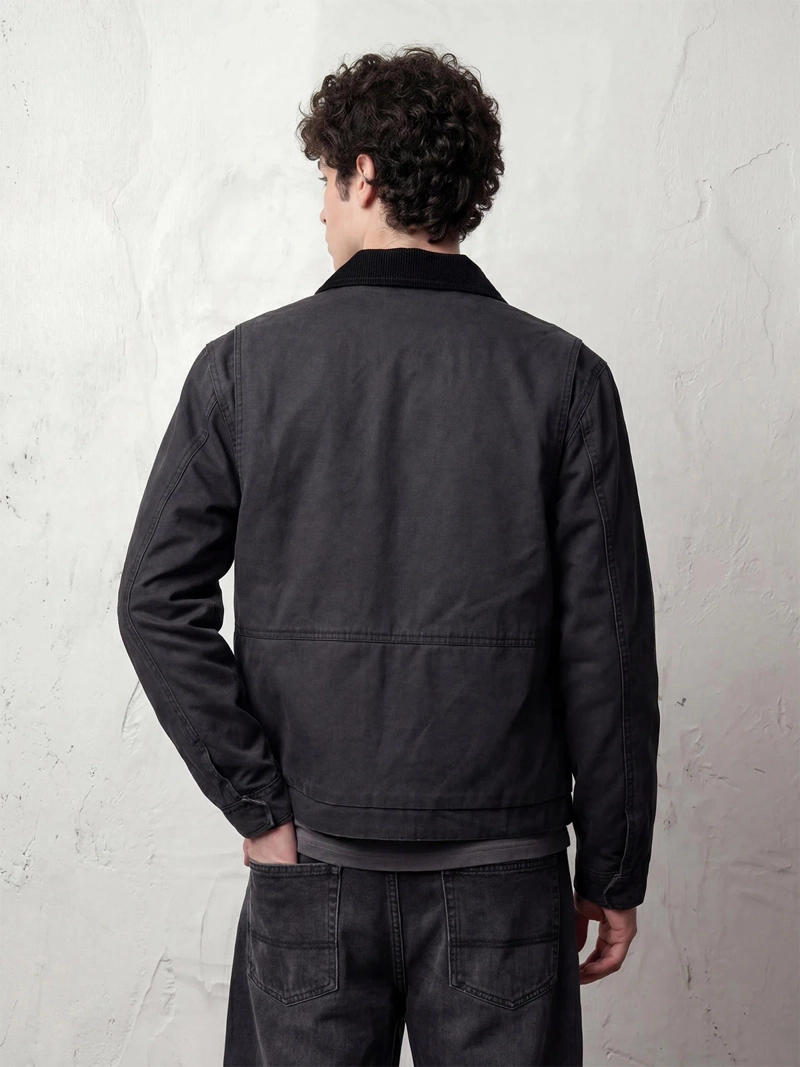 CHAQUETA HOMBRE INDEX ALGODÓN CUELLO COTELÉ - 2