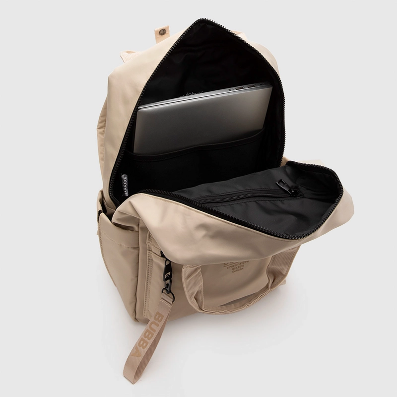 MOCHILA BUBBA CAMPUS BEIGE - 3